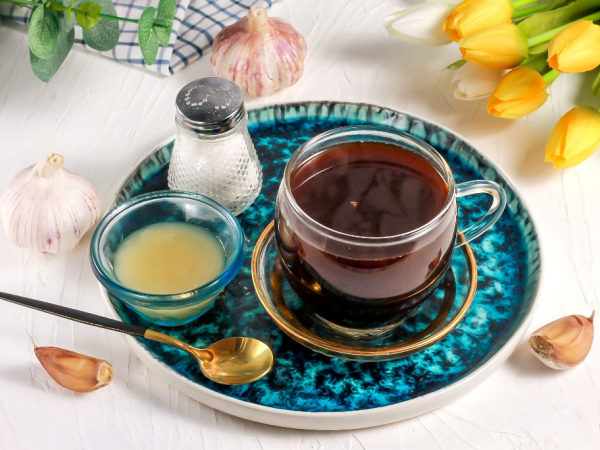 Кофе с чесноком, рецепт с фото