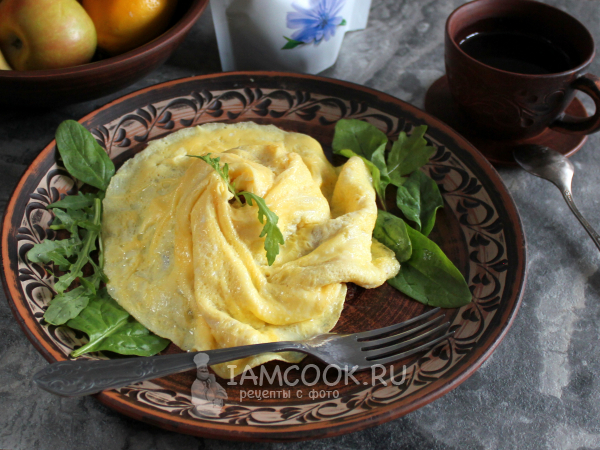 Омлет «Торнадо», рецепт с фото