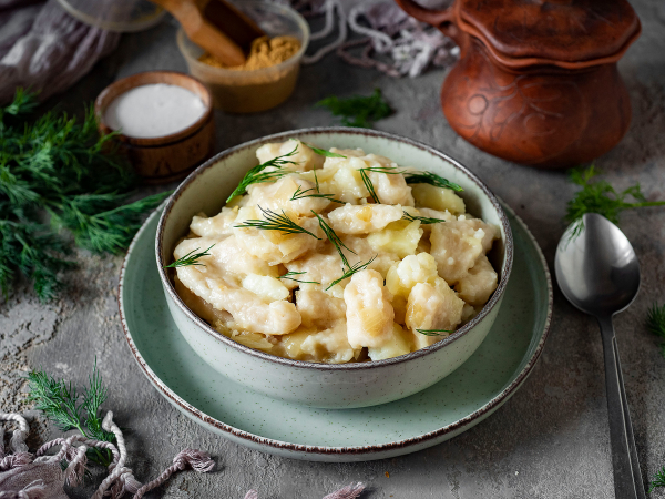 Немецкие галушки с картошкой, рецепт с фото