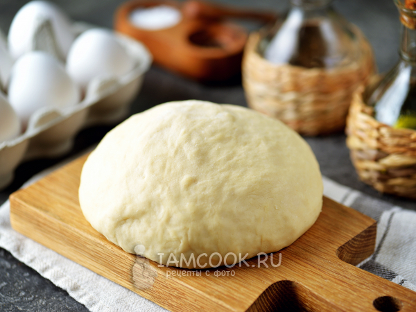 Тесто для пиццы на сыворотке (+пицца), рецепт с фото