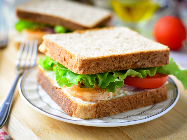 Сэндвич с креветками, рецепт с фото