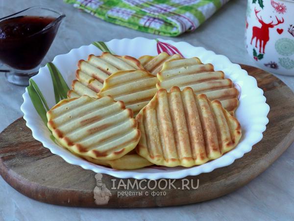 Венские вафли на гриле, рецепт с фото