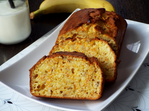 Морковно-банановый кекс, рецепт с фото