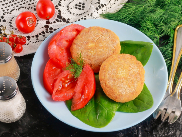 Котлеты из икры трески, рецепт с фото