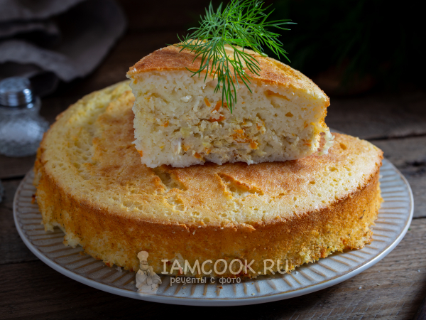 Манник с мясом (фаршем), рецепт с фото