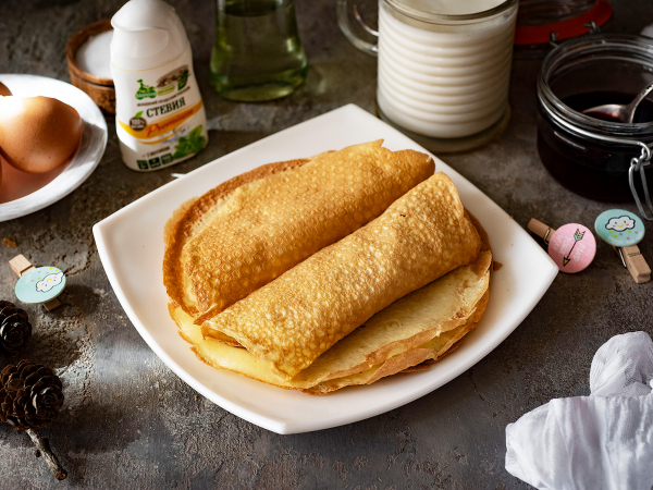 Яичные блинчики ПП, рецепт с фото