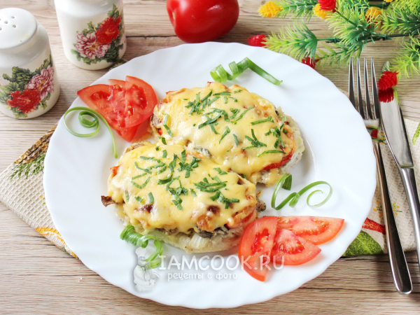 Мясо по-французски с соусом бешамель, рецепт с фото