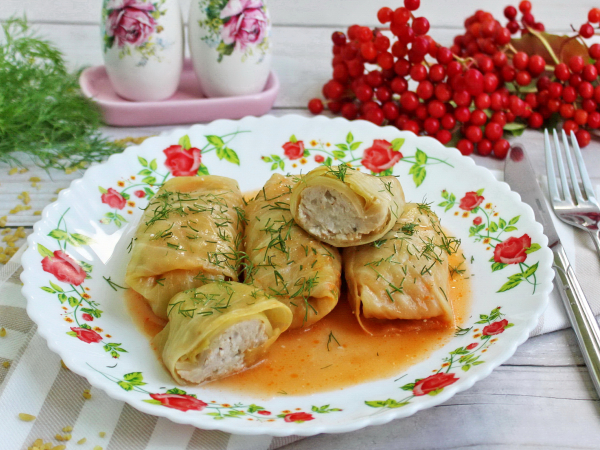 Голубцы с булгуром и фаршем, рецепт с фото