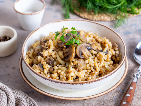 Ачаров плав (плов из полбы), рецепт с фото