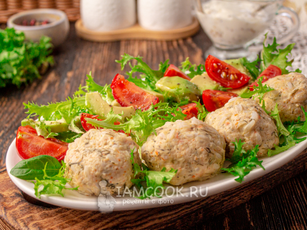 Тефтели из индейки на пару в мультиварке, рецепт с фото