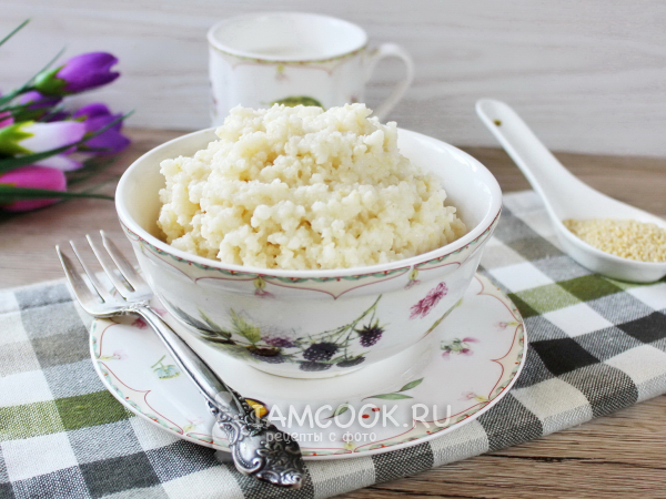 Пшенная каша для диабетиков, рецепт с фото