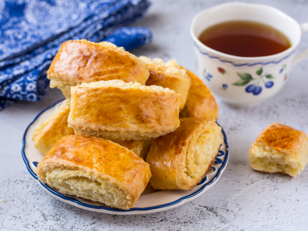 Сдобное печенье на сметане, рецепт с фото