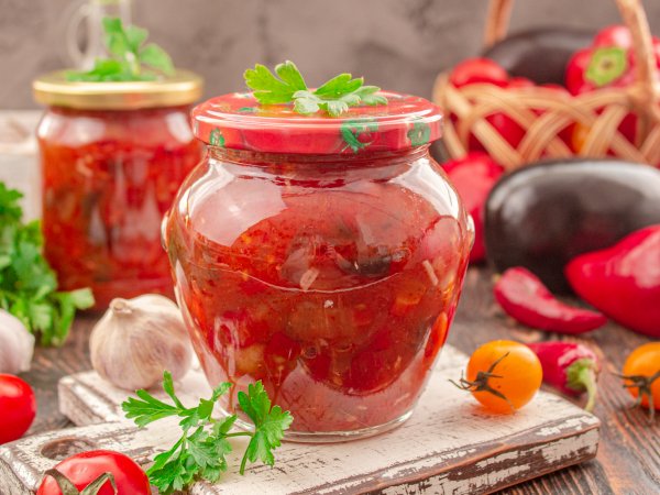 Салат «Анкл Бенс» из баклажанов, рецепт с фото