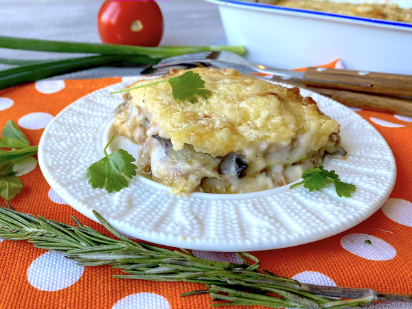 Мусака с баклажанами и кабачками, рецепт с фото