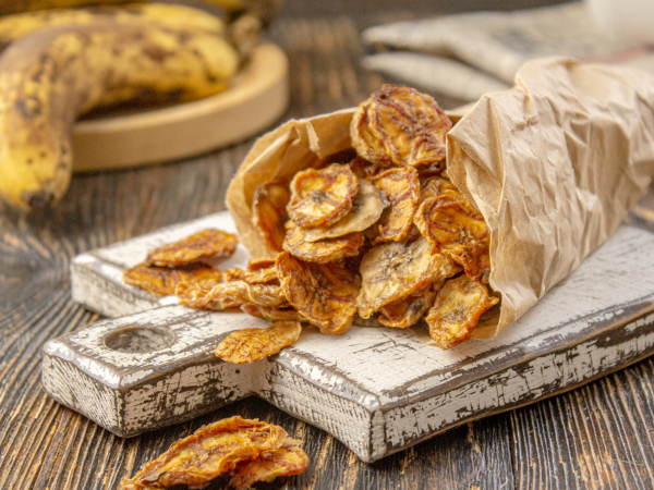 Банановые чипсы, рецепт с фото