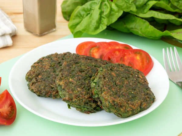 Котлеты из свекольной ботвы, рецепт с фото