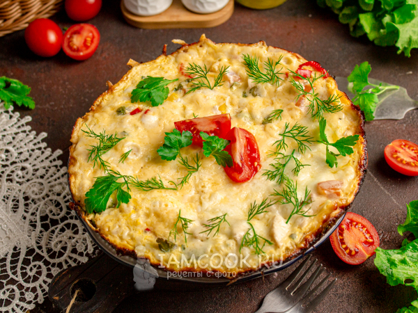 Пицца на сковороде из лаваша с яйцом, рецепт с фото