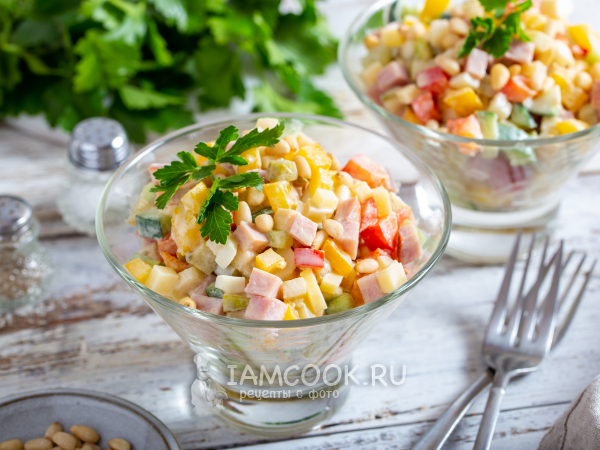 Салат «Фурор», рецепт с фото