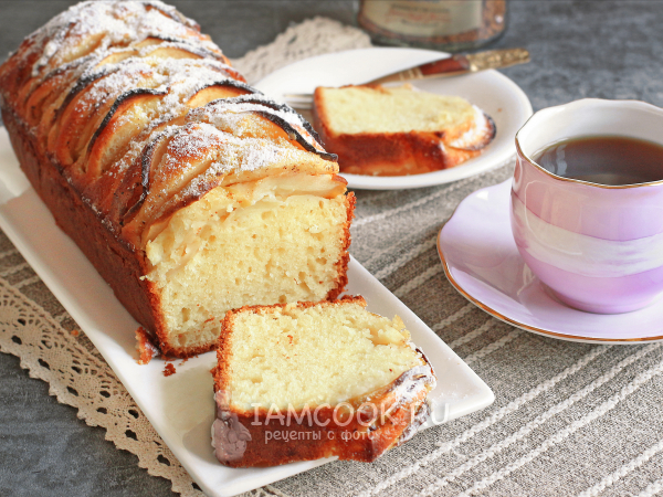 Яблочный пирог «Необычный», рецепт с фото