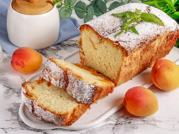Кекс с абрикосами, рецепт с фото