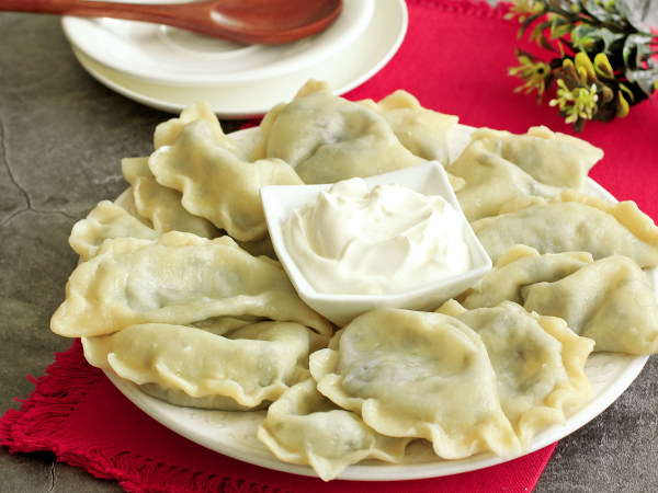 Вареники со щавелем, рецепт с фото