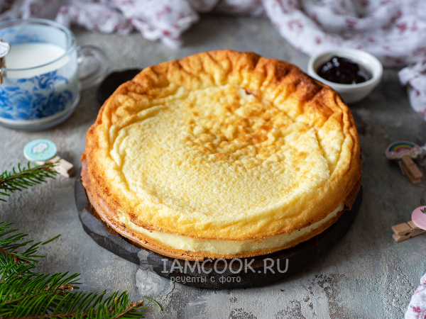 Творожная запеканка со сгущенкой в духовке, рецепт с фото