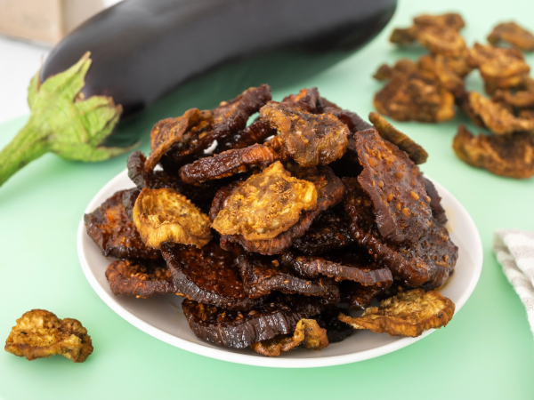 Чипсы из баклажанов в сушилке, рецепт с фото