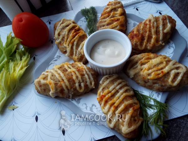 Котлеты из терпуга, рецепт с фото