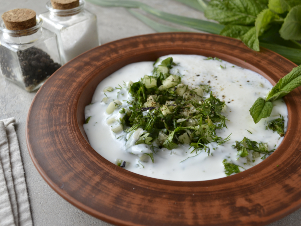 Джаджик (турецкая «окрошка»), рецепт с фото