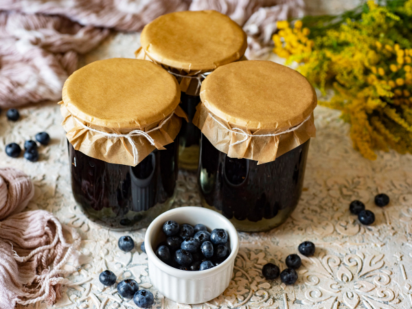 Голубика в сиропе на зиму, рецепт с фото