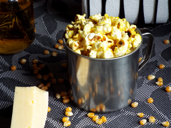 Сырный попкорн, рецепт с фото