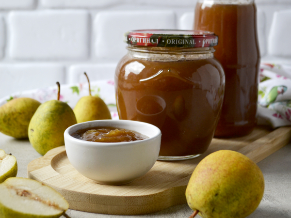 Повидло из груш с корицей на зиму, рецепт с фото