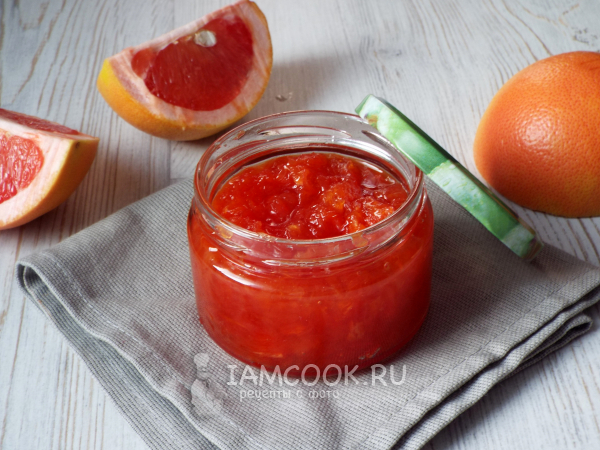 Варенье из грейпфрута на зиму, рецепт с фото