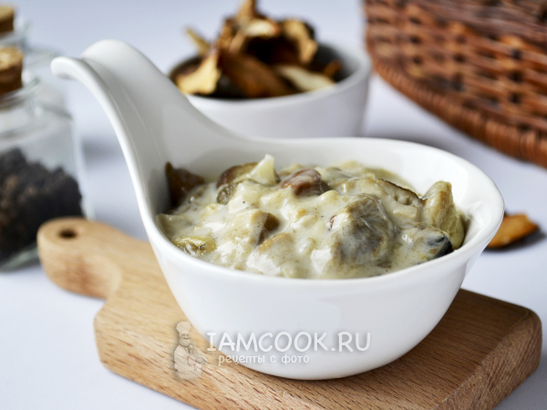 Грибной соус для пиццы, рецепт с фото