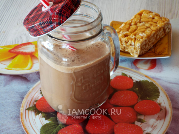 Шоколадное овсяное молоко, рецепт с фото