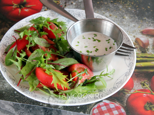 Соус из страчателлы, рецепт с фото