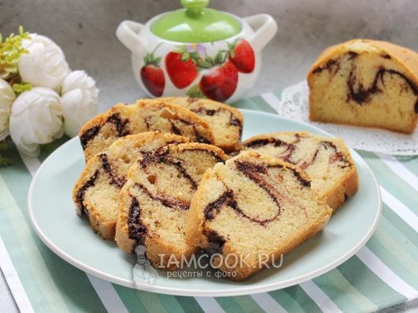 Кекс с жидким шоколадом, рецепт с фото