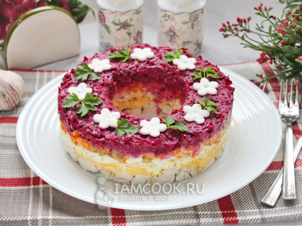 Салат «Любимая жена», рецепт с фото