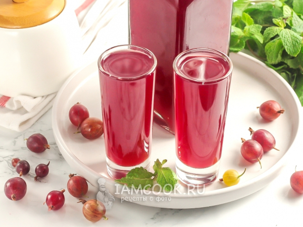 Настойка из крыжовника, рецепт с фото