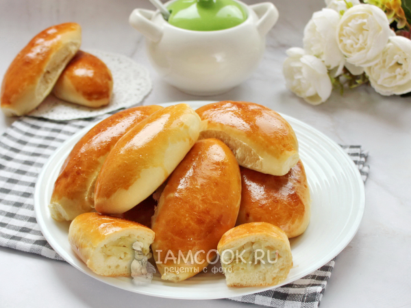 Пирожки с капустой и рыбой, рецепт с фото