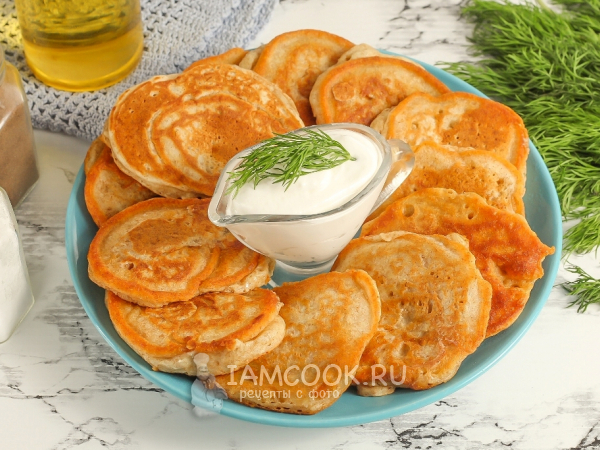 Диетические овсяные оладьи на кефире (ПП), рецепт с фото