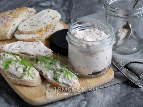 Паштет из креветок, рецепт с фото