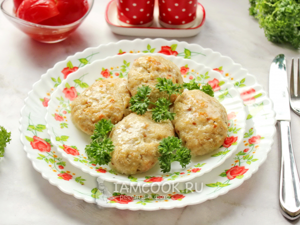 Котлеты в пергаменте в духовке, рецепт с фото