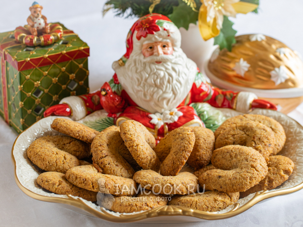 Ореховые рожки, рецепт с фото