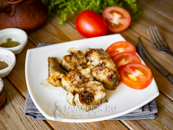 Минтай в аэрогриле, рецепт с фото