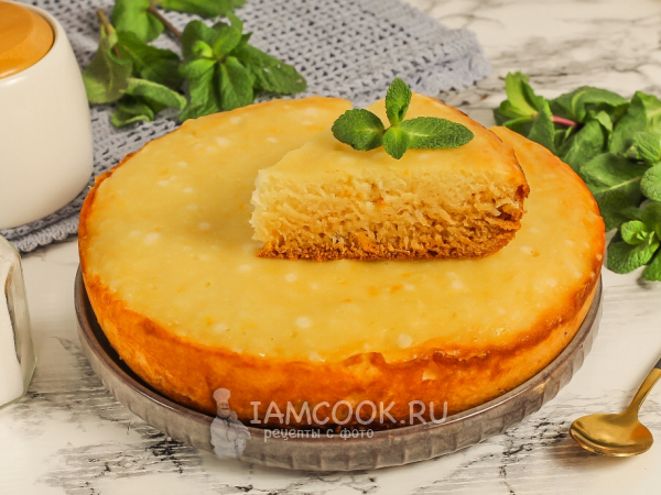 Бисквит без яиц в мультиварке, рецепт с фото