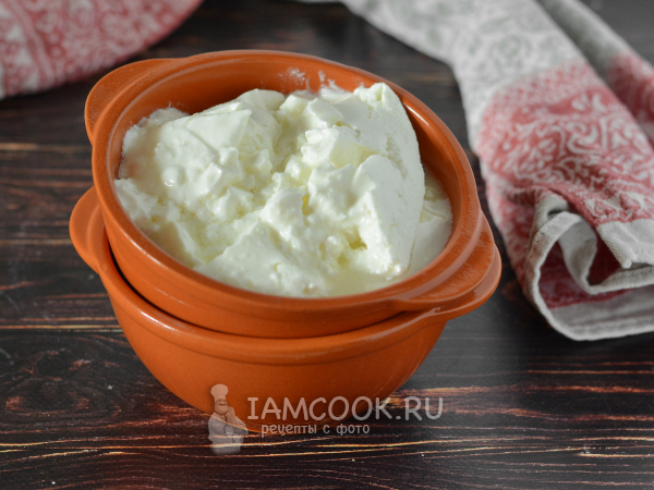 Катык (из домашнего молока), рецепт с фото