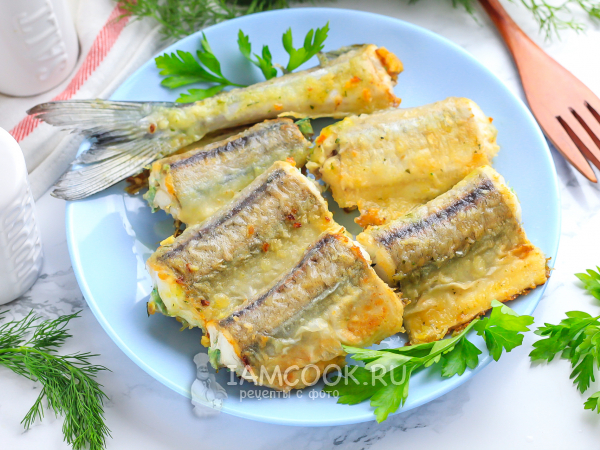 Жареный сарган, рецепт с фото