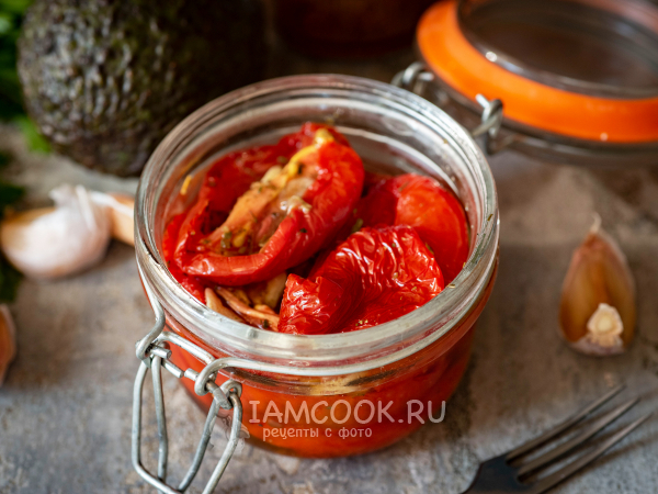 Вяленые помидоры в аэрогриле, рецепт с фото