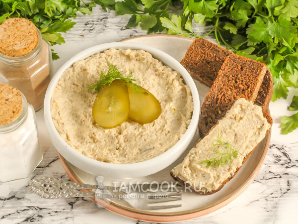 Намазка для бутербродов со шпротами, рецепт с фото